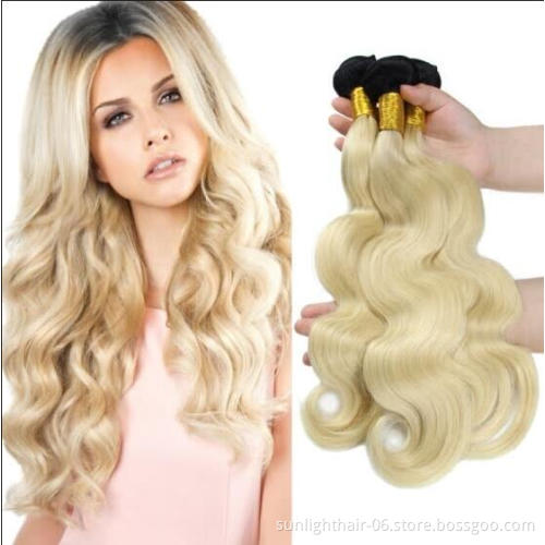 Wholesale 9a 1b613 1b27 virgin brazilian/peruvian hair extension Virgin Hair and loose wave Style 2019 Promotions Italian curl